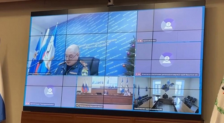 Губернатор Игорь Кобзев доложил о происшествиях в Иркутской области в новогоднюю ночь