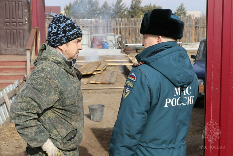 В Республике Хакасия за сутки произошло 6 степных пожара