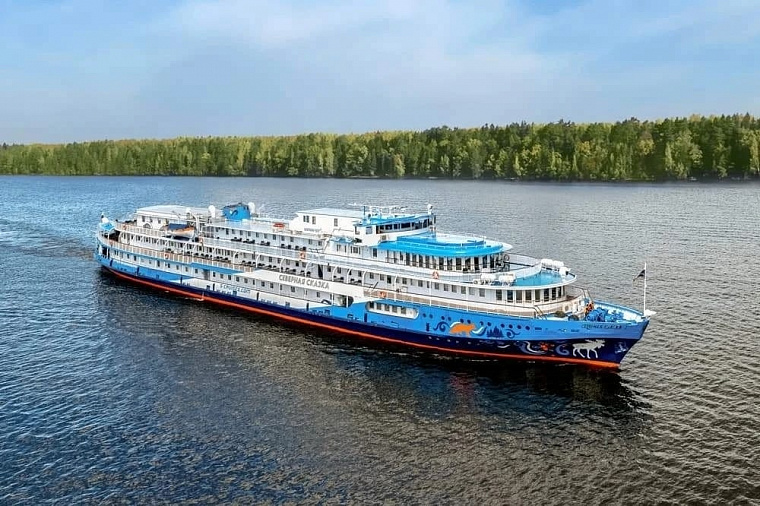 В Омск впервые за много лет прибудет круизный теплоход «Северная сказка»