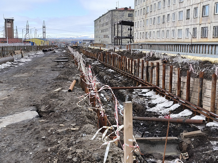 Продолжающийся третий год ремонт коллекторов в Норильске сказывается на состоянии жилого фонда
