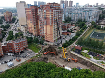 В Горском микрорайоне Новосибирска появился второй провал