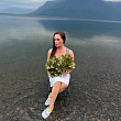 Екатерина Андреева искупалась в ледяном озере Лама на Таймыре