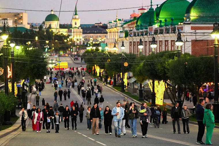 Омск закрыл второй сезон проекта «Пешеходный Любинский»