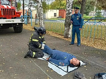 Пожарные-добровольцы из Топок Кемеровской области стали лучшими в Сибири