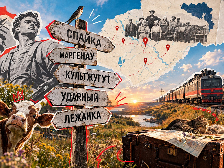 Топонимы Омской области: Спайка, Маргенау и другие имена, которые звучат странно