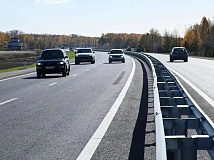 В Омской области открыли обновленный участок стратегической трассы для торговли с Казахстаном 