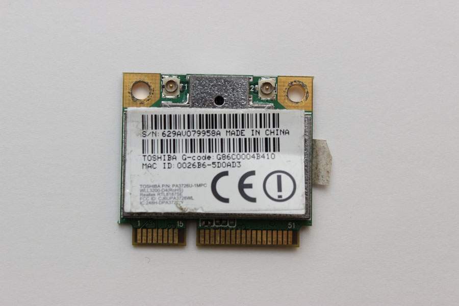 Wi-Fi модуль Realtek для Toshiba PA3726U-1MPC RTL8187SE