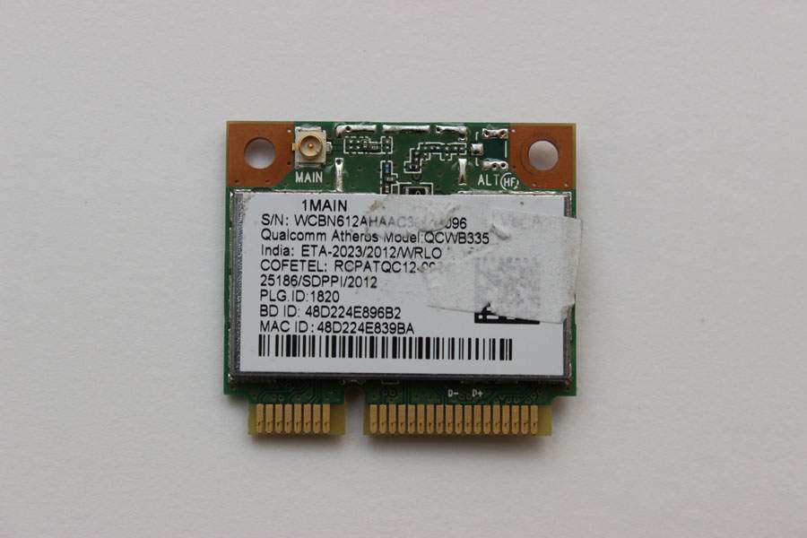 Wi-Fi модуль Wireless QCWB335 0C011-00060H00 для Asus K540 X540 AW-NB130H