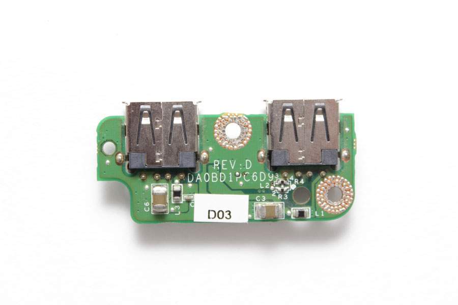 USB плата для Toshiba Satellite P100 34BD1UB0003 (2 USB)