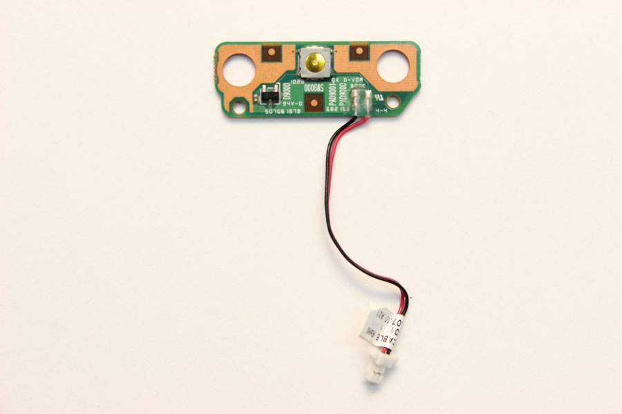 Плата c кнопкой включения для Toshiba Satellite C650 V000210850