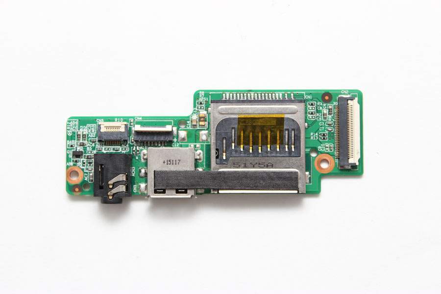 USB плата для DEXP Aquilon O140 (0809627) (USB + Audio Jack 3.5 + Card Reader) 72R-NH5CU1-J130
