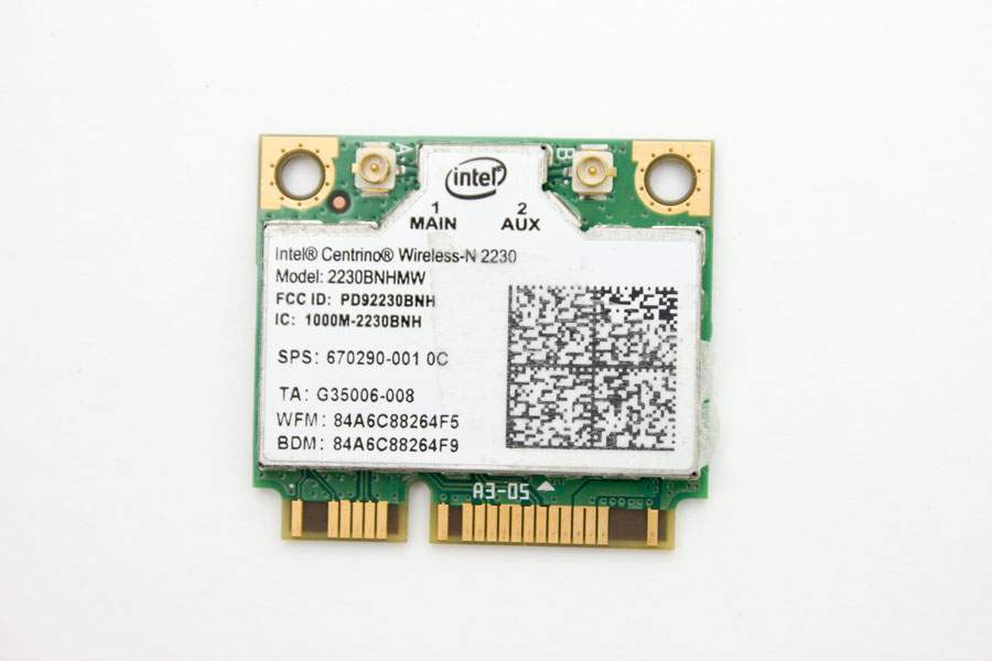 Wi-Fi модуль Intel Centrino Wireless 2230 2230BNHMW для HP ENVY 6-1150