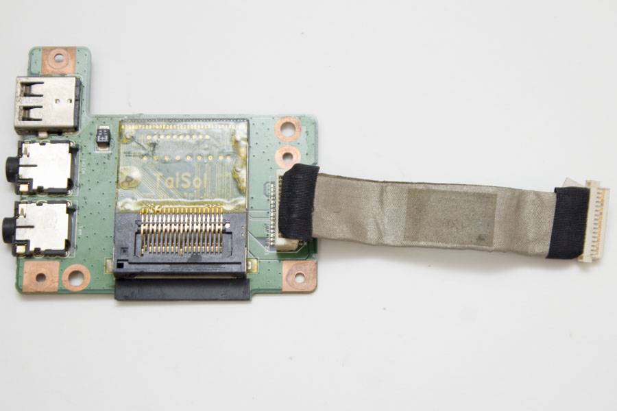 USB плата для Lenovo B560 USB + 2 Audio Jack 3.5 + Card Reader 55.4JW03.001 LA56 10620-1