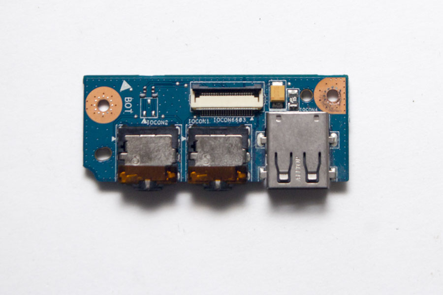 USB плата для Asus K55 69N0MAB10D01 1 USB +2 Audio JACK 3.5 Со шлейфом
