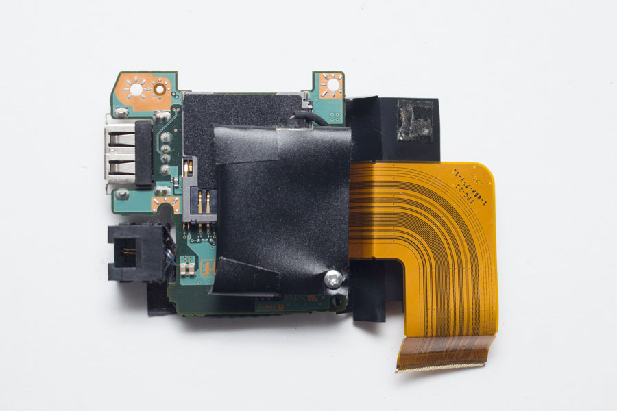USB плата с CardReader и шлейфом для Sony VGN-TX3HRP FPC-30 1-868-277-11