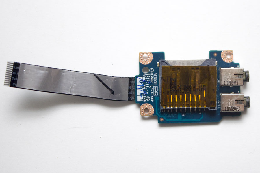 Плата CardReader для Lenovo G575 LS-6756P