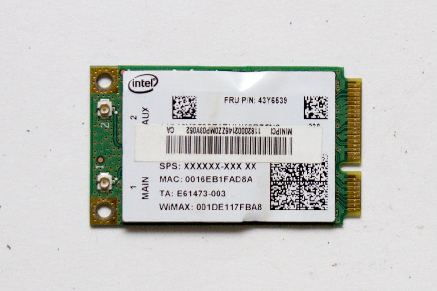 Wi-Fi Модуль Intel 43Y6539 E61473-003 60Y3221 для Lenovo Y550