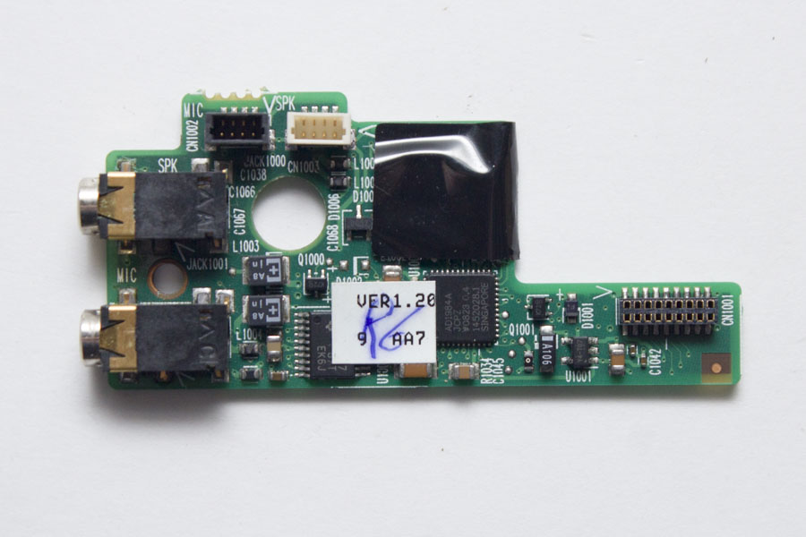 Плата Audio Jack для HP Mini 2133 6050A2227601-AUDI0B-A02