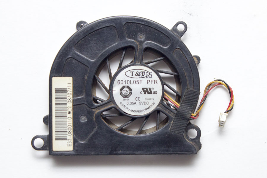 Вентилятор для MSI Wind U100 6010L05F 28804