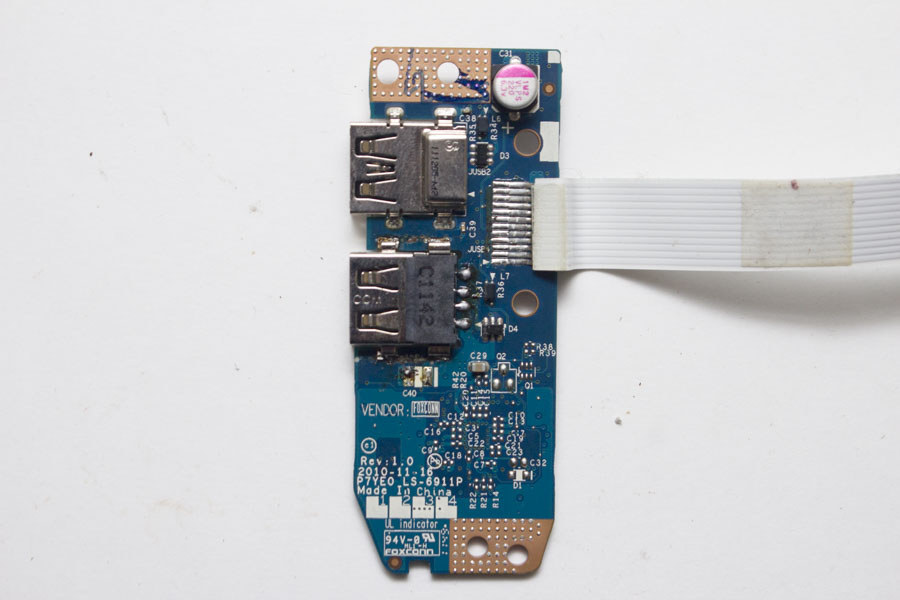 USB плата для Packard Bell LS11 P7YE0 LS-6911P