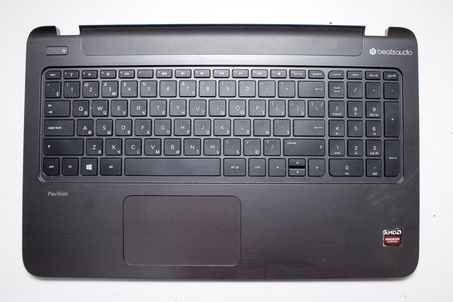 Верхняя часть корпуса (топкейс) для HP 15-p EAY14002070-2