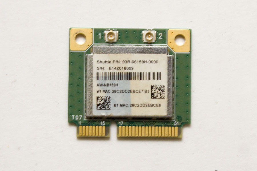 Wi-Fi модуль AzureWave AW-NB159H для Dexp NH4BT58