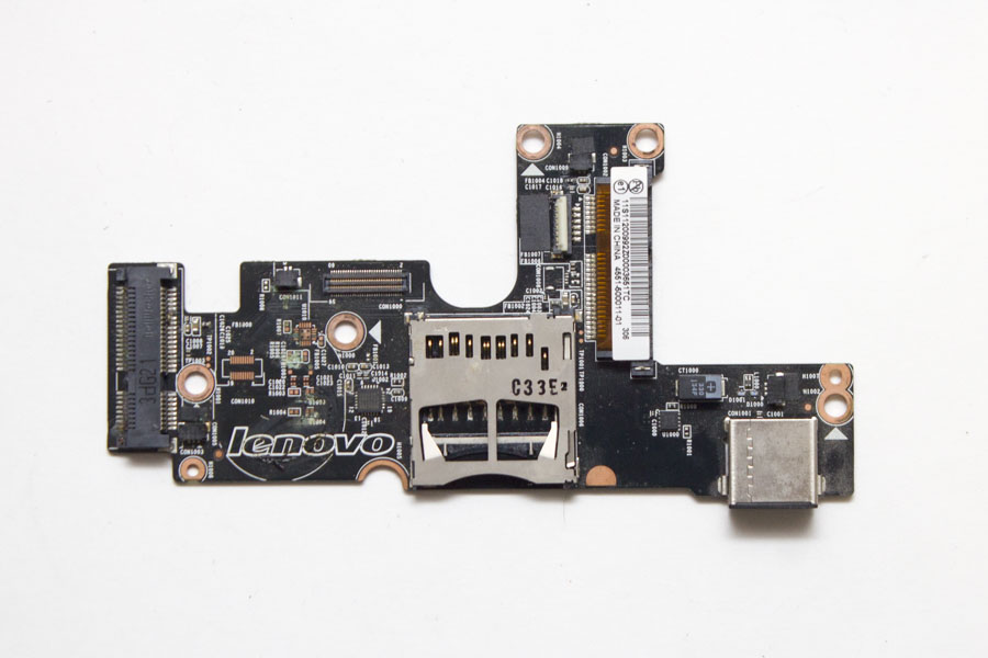 USB плата с Cardreader  для Lenovo ThinkPad Yoga 134551-500011-01 11S11200992