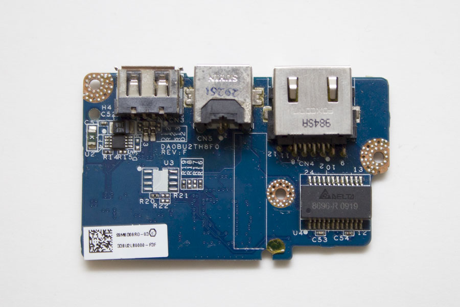 USB плата для Toshiba U400 DA0BU2TH8F0