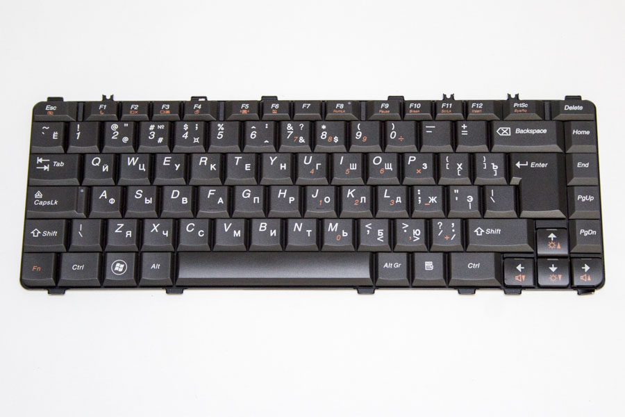 Клавиатура для Lenovo Y450 Y550 B460