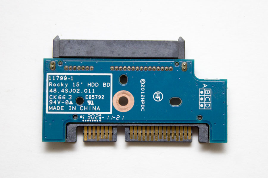 Плата-переходник SATA HDD для HP ProBook 4540s 48.4SJ02.011