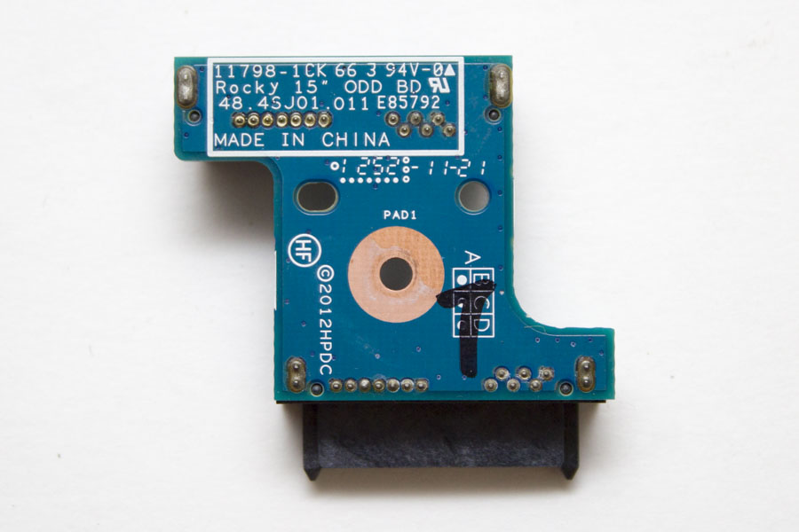 Плата-переходник SATA ODD для HP ProBook 4540s 48.4SJ01.011