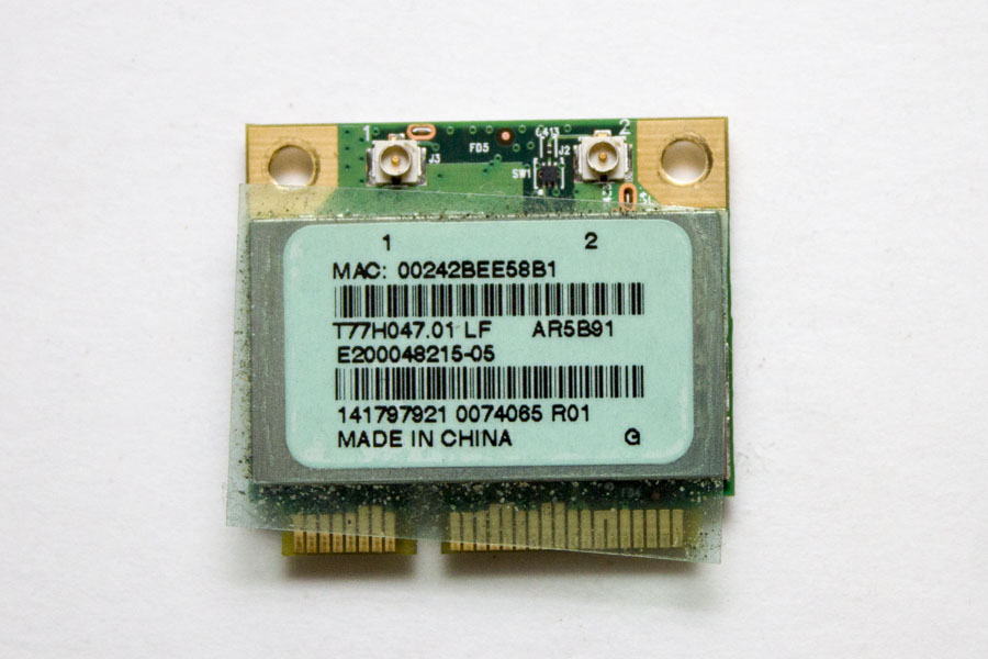 Wi-Fi модуль Atheros T77H047.01 AR5B91 для Sony VGNNS