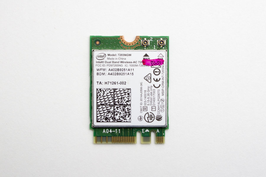 Wi-Fi модуль Intel NGFF 7265NGW для Asus UX303