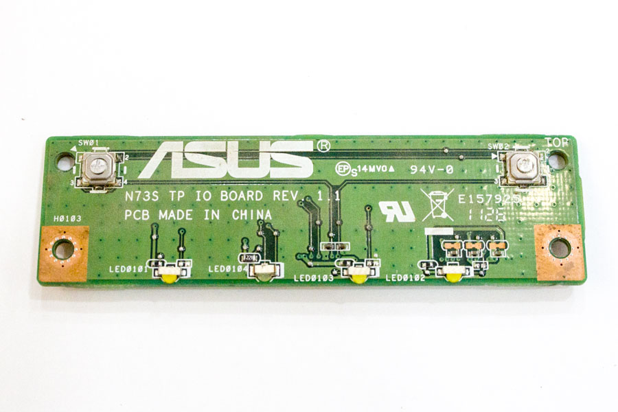 Плата кнопок тачпада для Asus N73 60-N1RTP1000