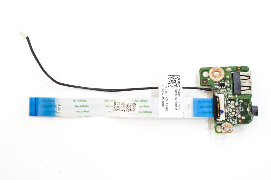 Плата USB/Audio для DELL E5520 (P15F) 02NHKM