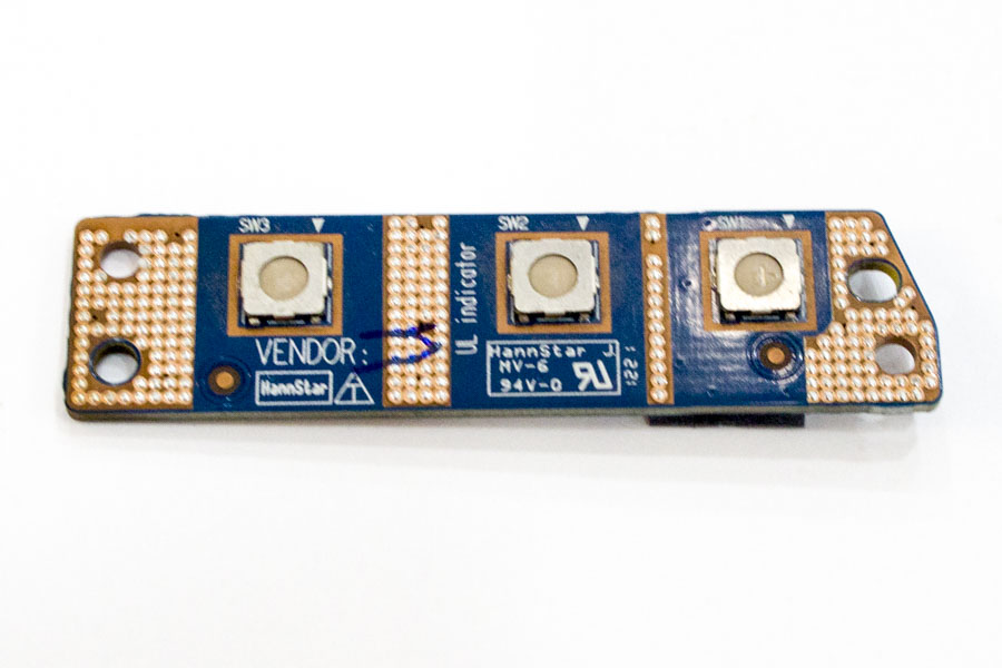 Плата кнопок для DELL E5530 (P28G) LS-790AP