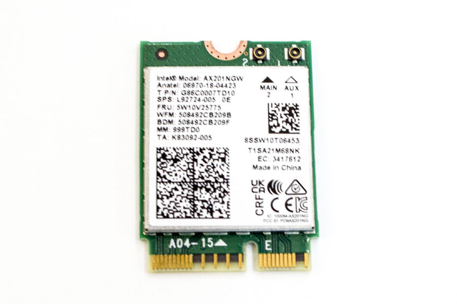 Wi-Fi модуль AX201NGW J86328-002 для MSI Katana GF66 11SC