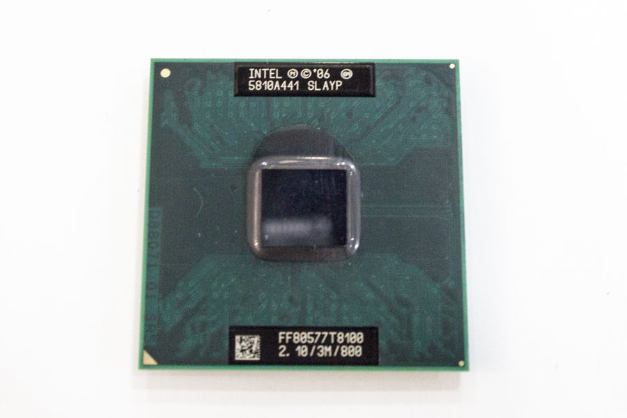 Процессор SLAYP Intel Core 2 Duo Mobile T8100 Socket P 2.1 ГГц