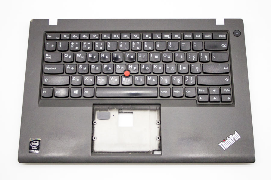 Верхняя часть корпуса (топкейс) для Lenovo Thinkpad T440 с клавиатурой AM0SR00030