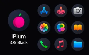 iPlum - Icon Pack (Round)