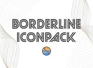 Borderline Icon Pack