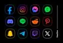 HuxOne Dark - Icon Pack