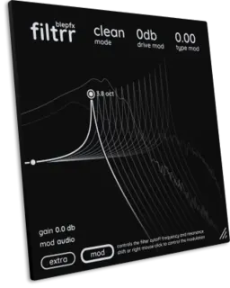 BlepFX - Filtrr 1.0.0 VST 3, CLAP (x64) [En]