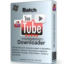 3D Youtube Downloader - Batch 2.15.9 RePack (& Portable) by elchupacabra [Multi/Ru]