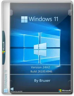 Windows 11 24H2 Lite (26100.4946) x64 by Bruxer [Ru]