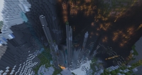 Деревня между двумя реками — сид Minecraft