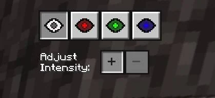Toggle Night Vision — яркость и цвет ночного зрения в Minecraft Bedrock