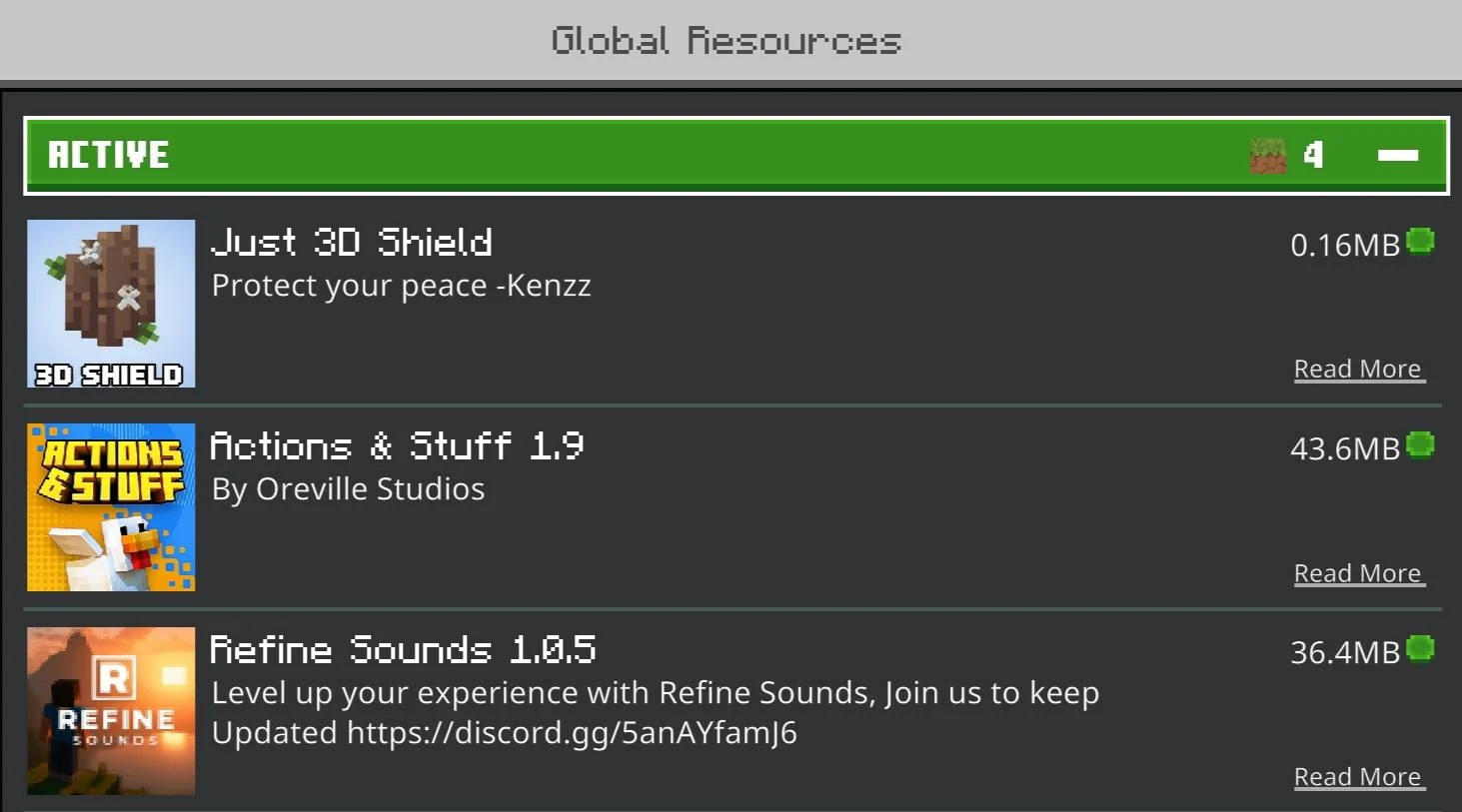 Refine Sounds — новые звуки для Minecraft Bedrock
