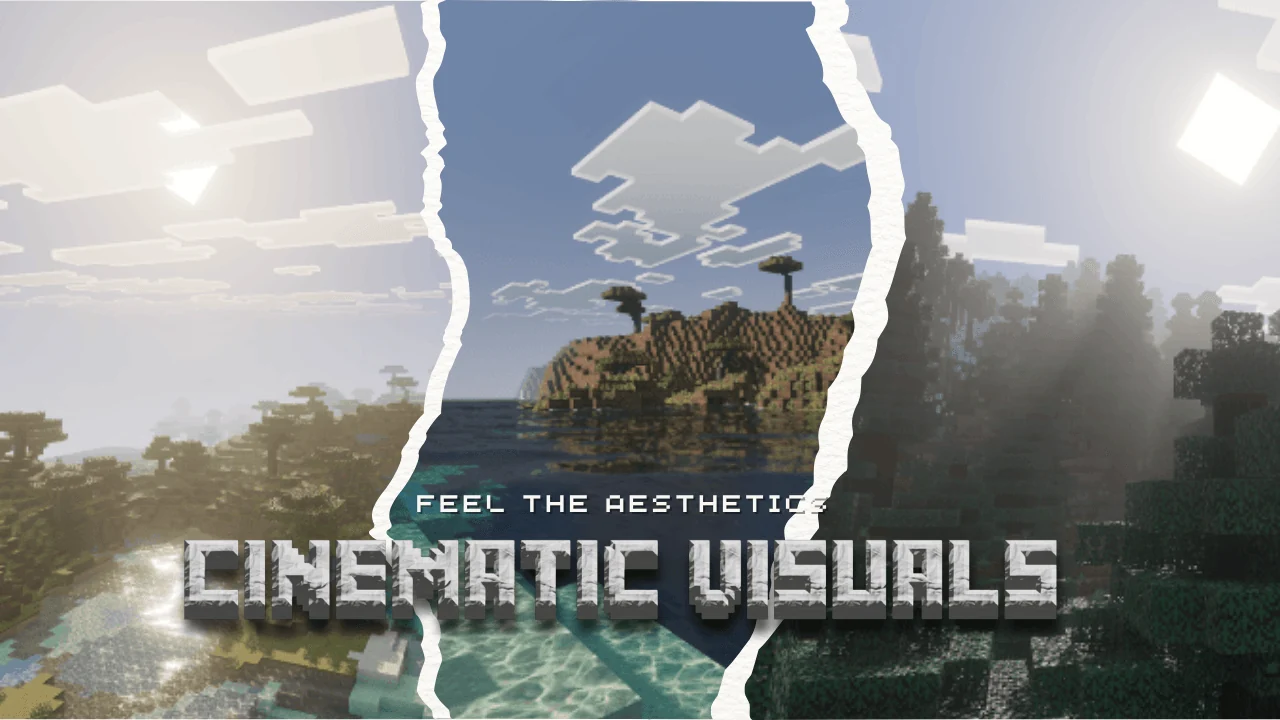 Cinematic Visuals — атмосферная графика для Minecraft Bedrock