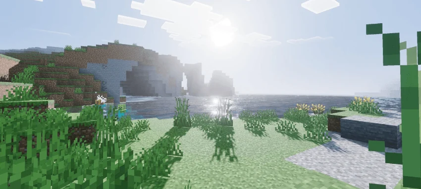 Изображение автора: Hyper Visuals — реалистичные цвета и вода для Minecraft Bedrock